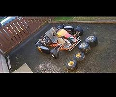 Petrol go kart