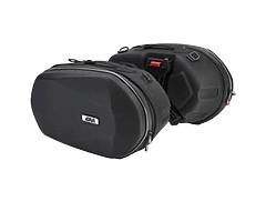 Top box and panniers with racks
