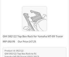 Top box and panniers with racks - Image 3/10
