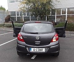 2012 OPEL CORSA 1.2 L PETROL SXI MODEL 5 DOOR // DRIVES 100% // NCT & TAXED // DUBLIN - Image 7/10