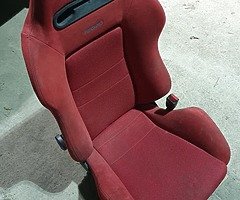 Ek9 Dc2 Red Recaros
