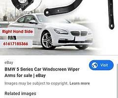 e60 drivers wiper arm