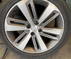 Peugeot 235 45 18 X3 Alloys