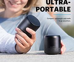 Soundcore Bluetooth Speaker, Anker mini, Super Portable Speaker with 15-Hour Playtime, 20 Meter Blue