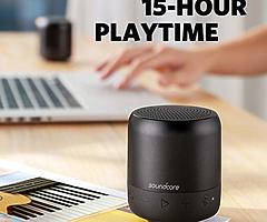 Soundcore Bluetooth Speaker, Anker mini, Super Portable Speaker with 15-Hour Playtime, 20 Meter Blue - Image 3/7