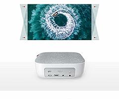 Anker Nebula Prizm 2500 Lux LED Home Projector, 5W Speaker, 1080p Support, Compatible with Fire TV, - Image 4/7