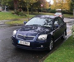 Toyota Avensis 1.6 manual Nct 05/20 201000 kilometers strata model highest spec