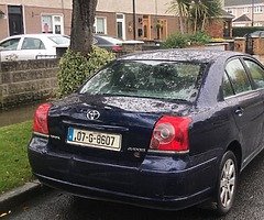 Toyota Avensis 1.6 manual Nct 05/20 201000 kilometers strata model highest spec