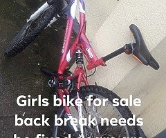 Lovely girls bike
