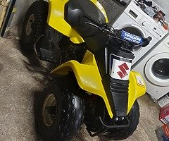Suzuki 80cc quad for sale first 700 can have her
