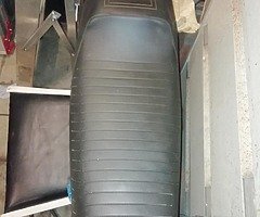 Honda motorcycle motorbike seat.