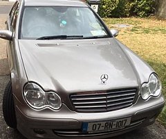 2007 Merc C-180 Kompressor
