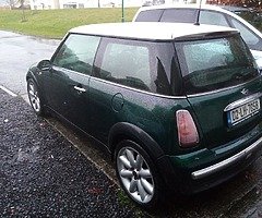 Swap mini cooper 2002 1.6...petrol. Nct03.20 tax02 20