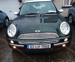 Swap mini cooper 2002 1.6...petrol. Nct03.20 tax02 20 - Image 3/7