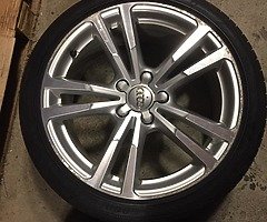 18’ Genuine Audi S Line 5x112 alloy wheels