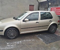 Vw Golf -mk4-2002-for Sale