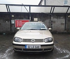 Vw Golf -mk4-2002-for Sale
