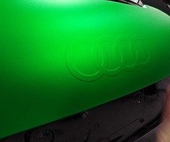 Green chrome matt VEHICLE WRAP