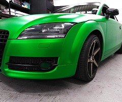 Green chrome matt VEHICLE WRAP - Image 3/7