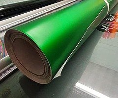Green chrome matt VEHICLE WRAP - Image 6/7