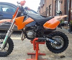 2002 KTM 50 mini adventure