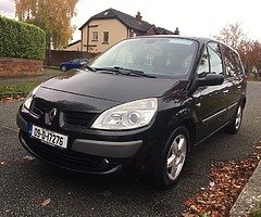 Renault Grand Scenic. 7 Seats. 1.6 Petrol. Manual. New Nct. Taxed end January 20 Panaramic Roof