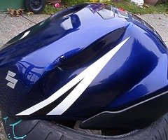 Gsxr 600/750 k4/k5 tank & screens