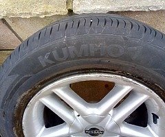Tyres 195 65 15 as new alloys included - Image 4/10
