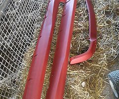 full body kit and boot spoiler for opel astra h