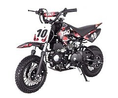 Kids off road electric and petrol scramblers from £325
