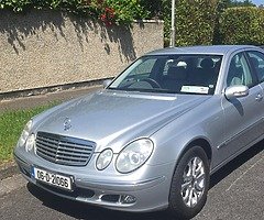 Mercedes e-class 13 month NCT Taxed 05/20