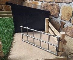 Kids play farm
