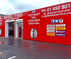 TYRES, ALIGNMENT, BATTERIES, Service