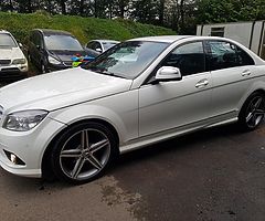 2008 MERCEDES C220 CDI SPORT AUTOMATIC MOT SEP 19 £3750 - Image 4/10