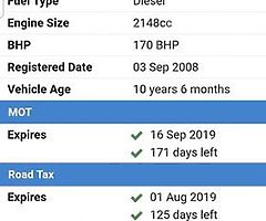 2008 MERCEDES C220 CDI SPORT AUTOMATIC MOT SEP 19 £3750 - Image 9/10