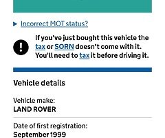 1999 Land Rover Rover Discovery