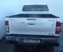 2015 TOYOTA HILUX 3.0L Diesel cat c for Breaking - Image 9/10