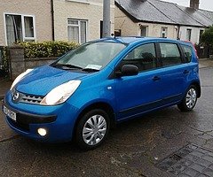 07 Nissan Note 1.4 (Manual)
