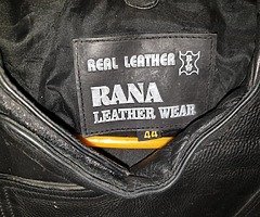 Leather jacket