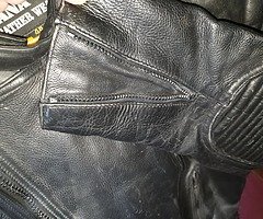 Leather jacket