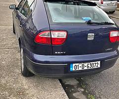 Seat Leon 1.6 petrol manual