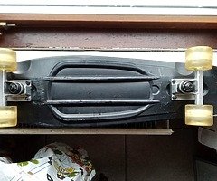 Nickel/cruiser board with black spitfire bearings. (Price can be negotiated) - Image 3/5