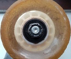 Nickel/cruiser board with black spitfire bearings. (Price can be negotiated) - Image 5/5