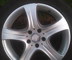 245/45 R17 Mercedes Alloys - Image 4/5