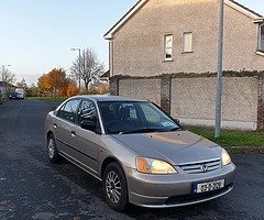 Honda civic 1.4 petrol NCT 1/20