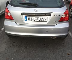 Honda Civic 1.6 petrol 2003