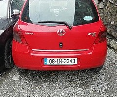 Toyota yaris 2008 for sale