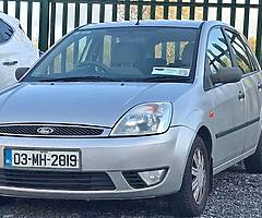 Ford fiesta 2003 tax and tested