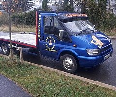 Ford Transit Recovery, taxed & tested.