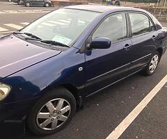 2005 corolla long Nct